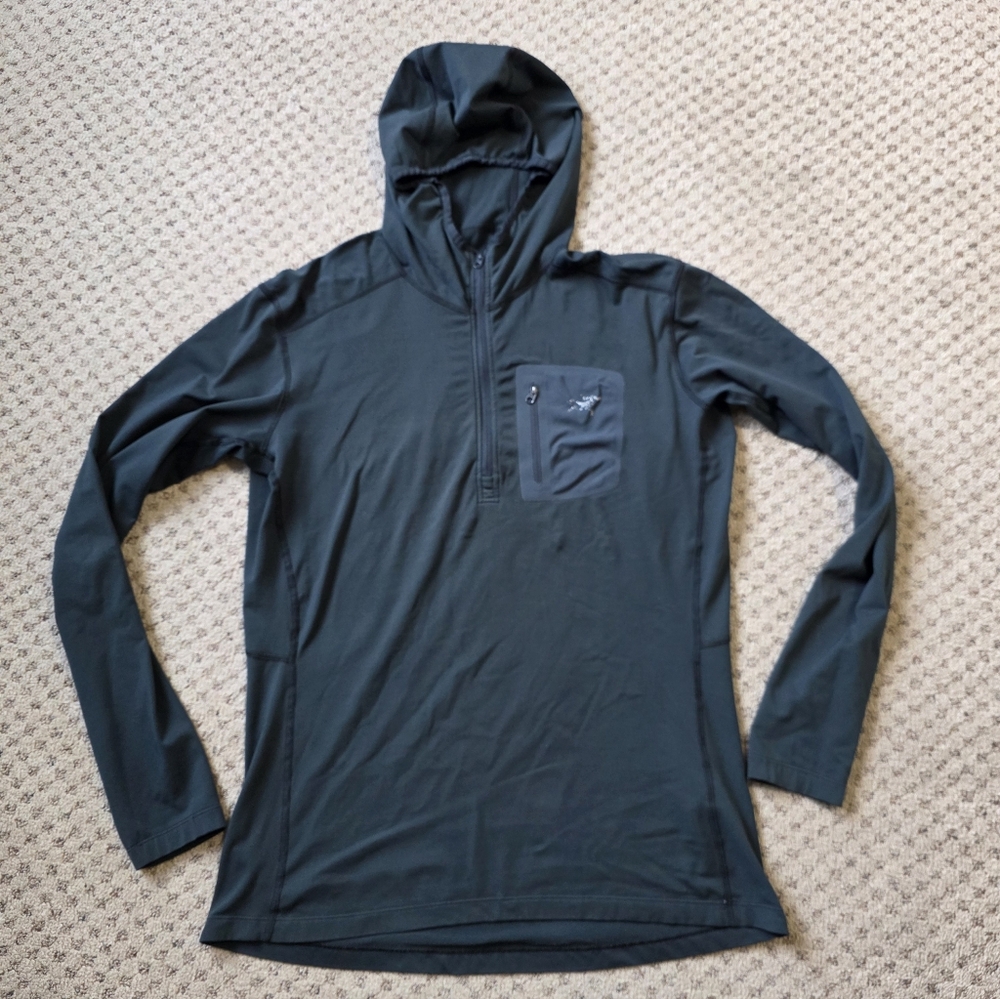 Arc'teryx baselayer half zip hoody